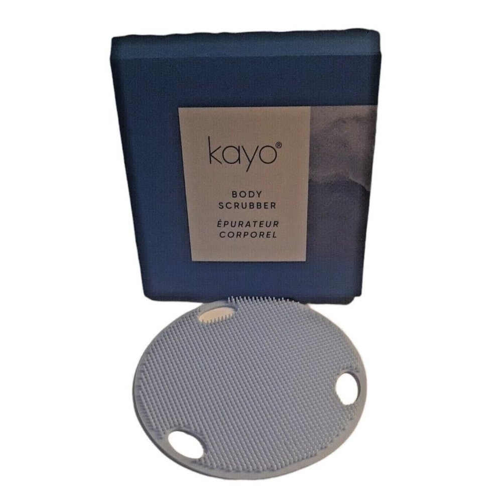 Kayo Body Scrubber Spa Shower Bath Exfoliate Massage Soft Silicone new